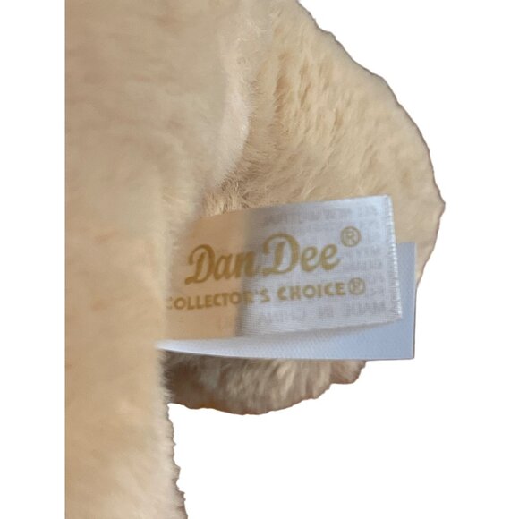 DanDee Collectors Choice Plush Teddy Bear Stuffed Animal Pink Corduroy Paws 8.5" - Picture 3 of 5